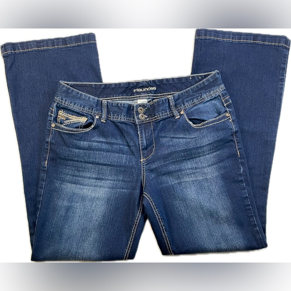 Maurice's Jeans, Size 15/16 REG, Bootcut, Button Flap Back on Pockets, Women's